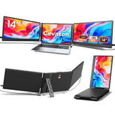 T2 PRO Laptop Monitor Extender | 14” Portable Dual Screen for 17-Inch Laptops